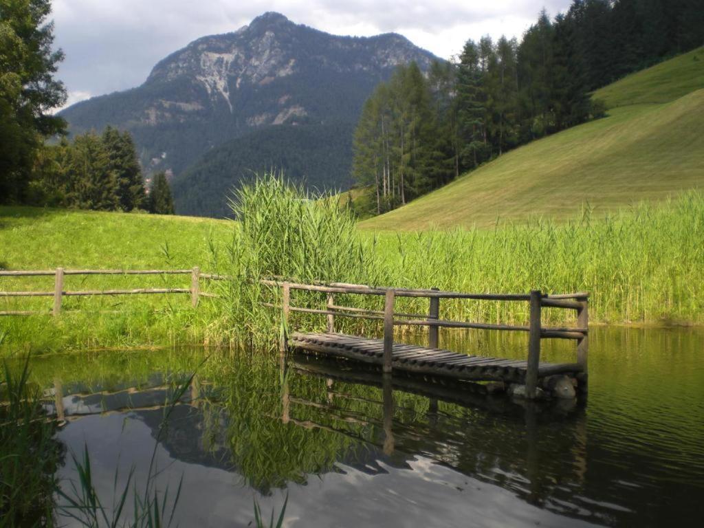 Ferienwohnung Rosengarten Am Manoetscherhof Karneid Exterior foto